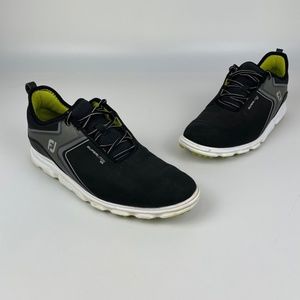 FootJoy Superlites XP 58075 Men's Size 11.5 Black Gray Lightweight Golf Shoes